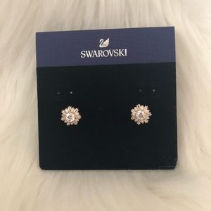 Swarovski SUNSHINE PIERCED stud EARRINGS